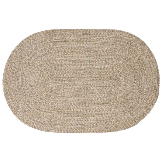 vidaXL Area Rugs White 100 x 152 cm Jute