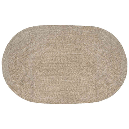 vidaXL Area Rugs White 152 x 245 cm Jute