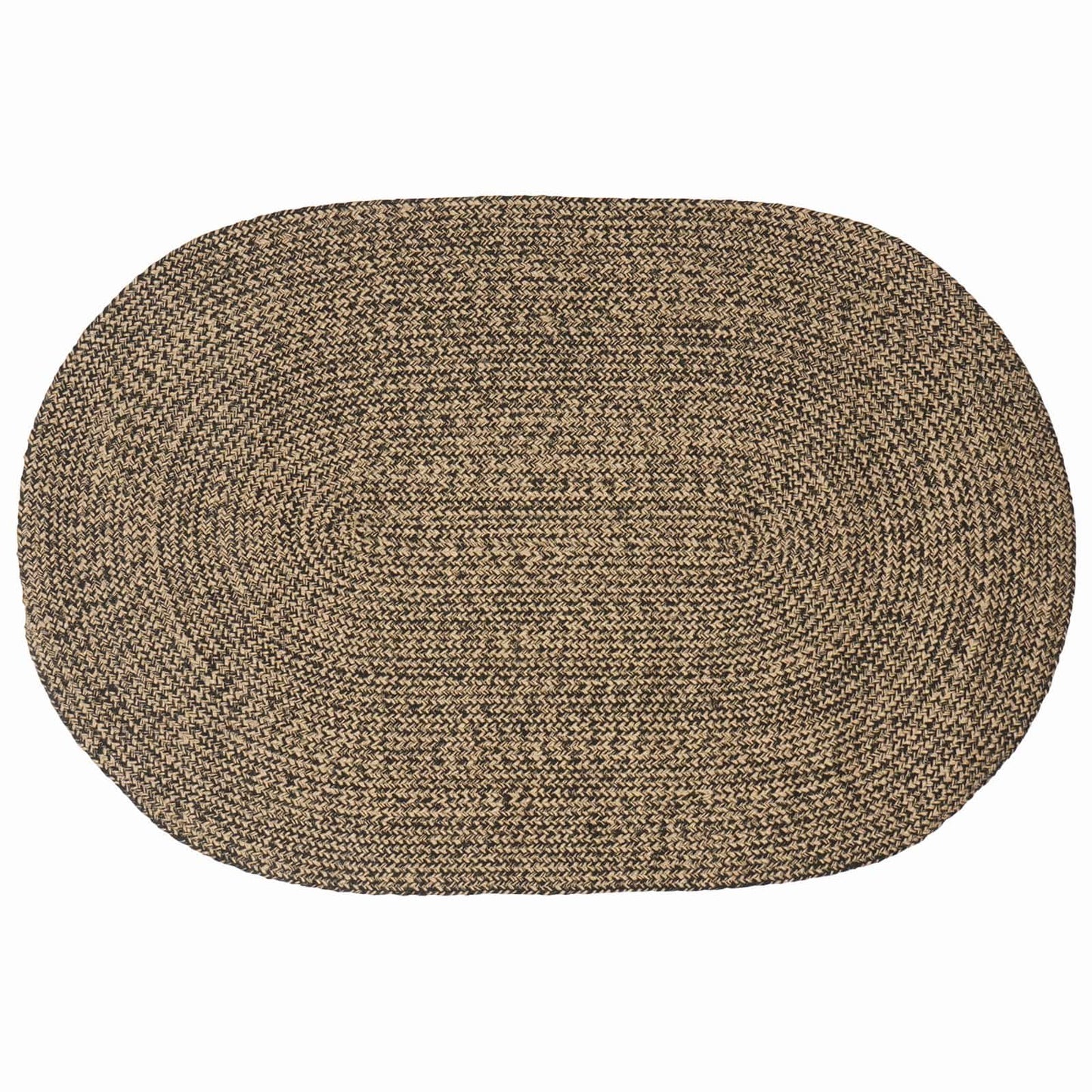 vidaXL Area Rugs Black 100 x 152 cm Jute