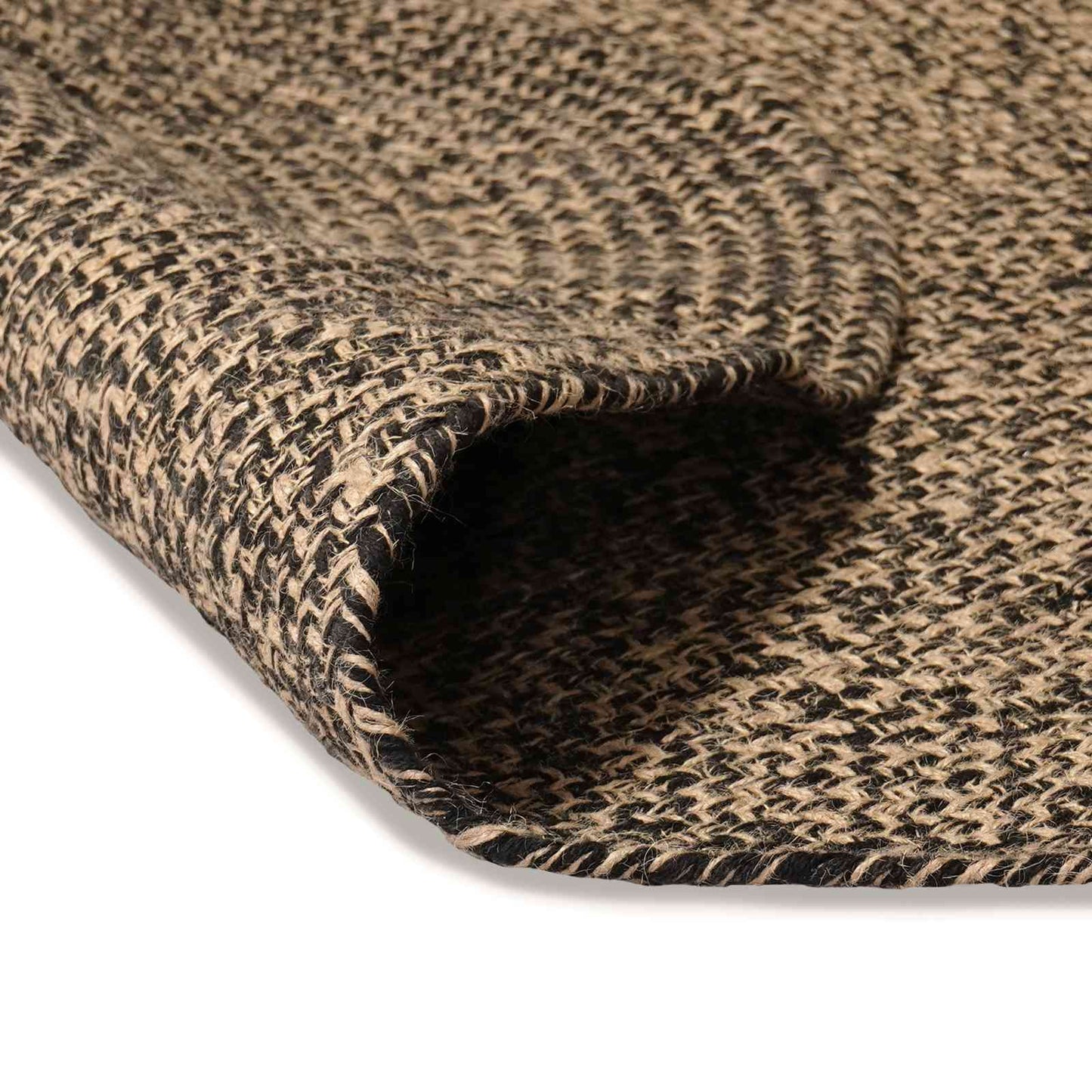 vidaXL Area Rugs Black 205 x 305 cm Jute