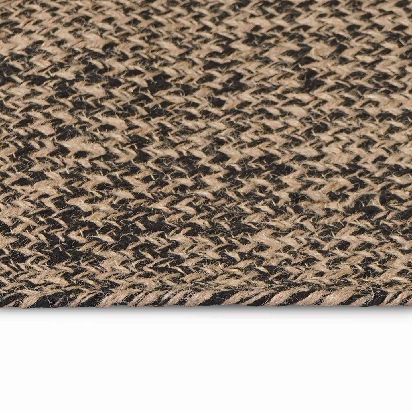 vidaXL Area Rugs Black 205 x 305 cm Jute