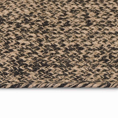 vidaXL Area Rugs Black 205 x 305 cm Jute