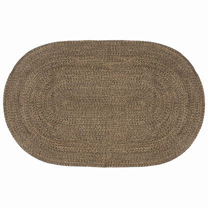 vidaXL Area Rugs Black 205 x 305 cm Jute