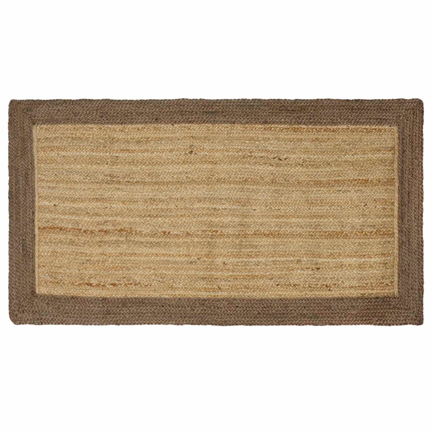 vidaXL Area Rugs Grey 100 x 200 cm Jute