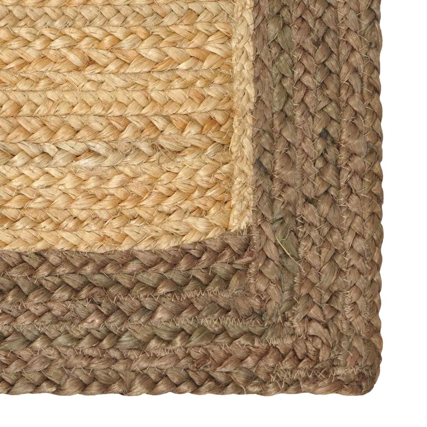 vidaXL Area Rugs Grey 120 x 120 cm Jute