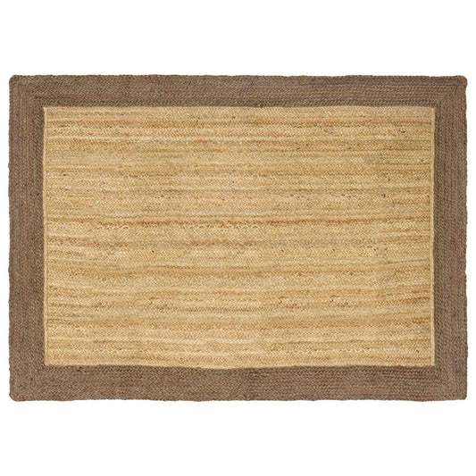 vidaXL Area Rugs Grey 120 x 170 cm Jute