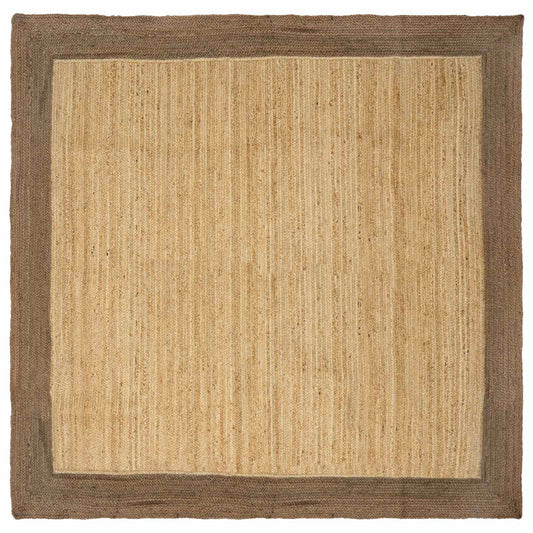 vidaXL Area Rugs Grey 300 x 300 cm Jute