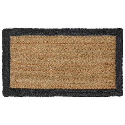 vidaXL Area Rugs Dark Grey 60 x 110 cm Jute