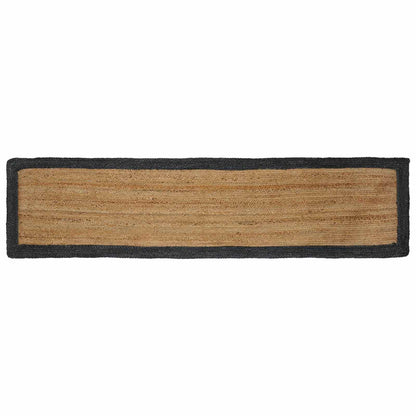 vidaXL Area Rugs Dark Grey 60 x 250 cm Jute
