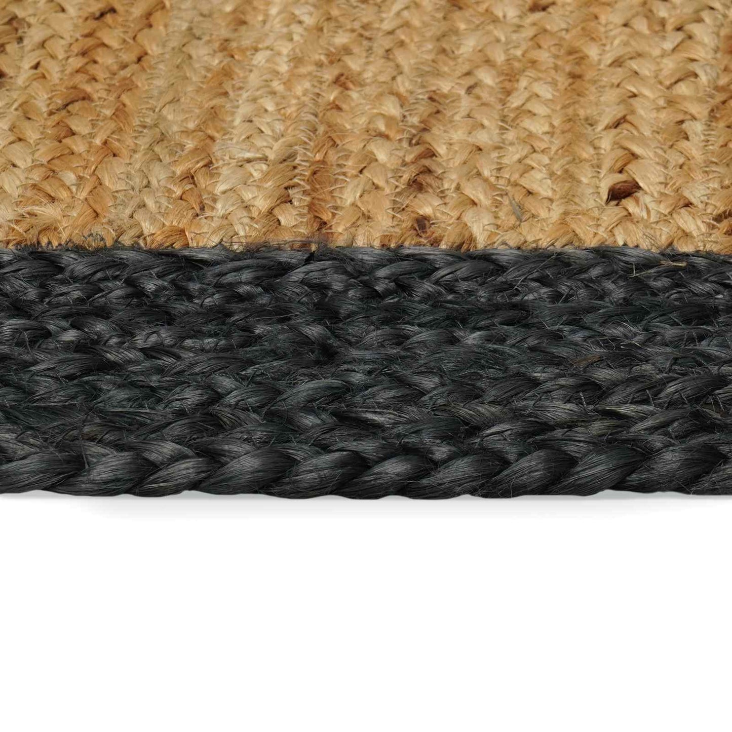 vidaXL Area Rugs Dark Grey 80 x 300 cm Jute