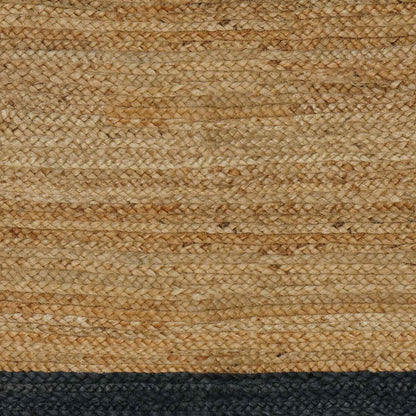 vidaXL Area Rugs Dark Grey 100 x 200 cm Jute