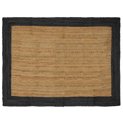 vidaXL Area Rugs Dark Grey 140 x 200 cm Jute