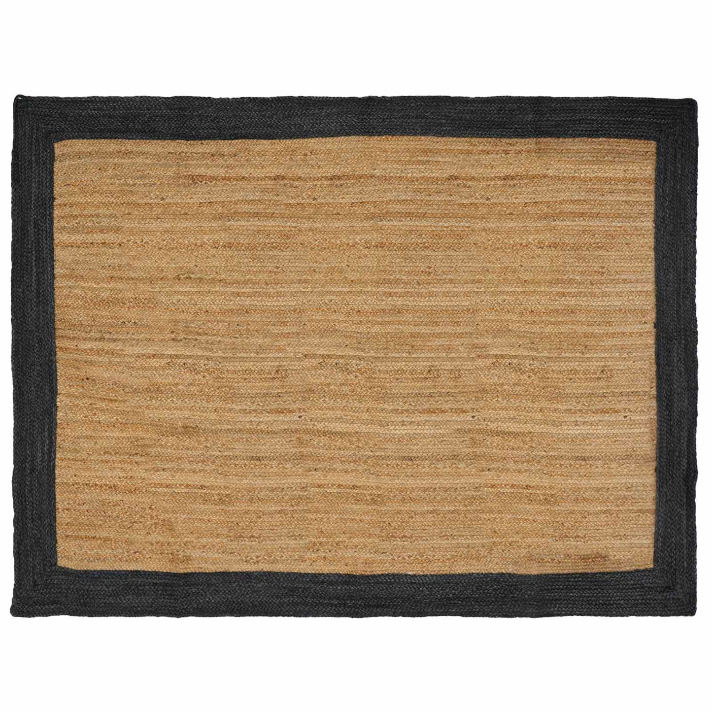 vidaXL Area Rugs Dark Grey 160 x 230 cm Jute