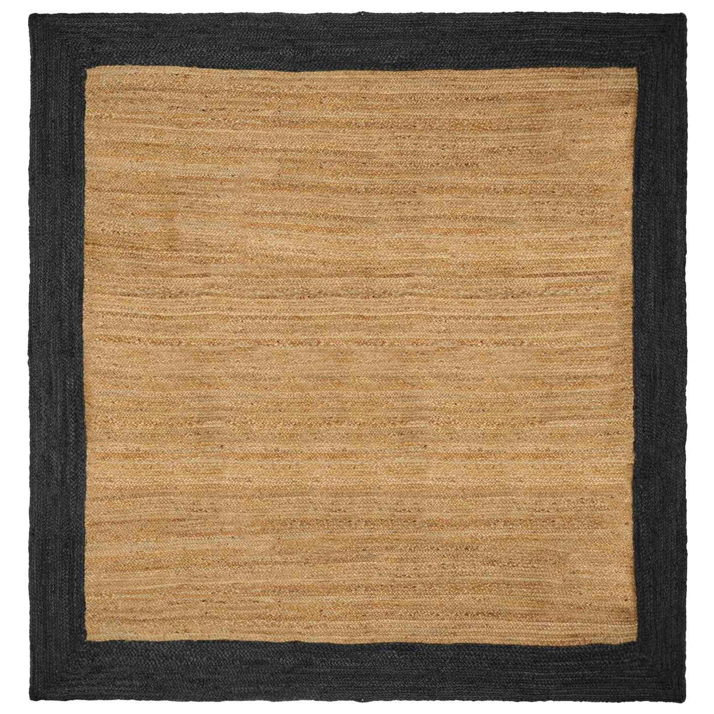 vidaXL Area Rugs Dark Grey 200 x 200 cm Jute