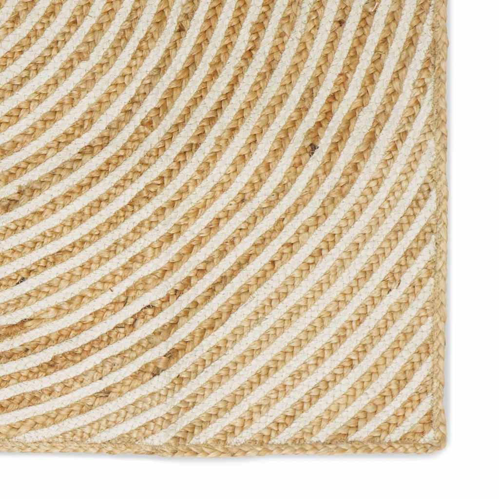 vidaXL Area Rugs White 80 x 300 cm Jute