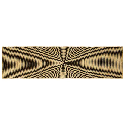 vidaXL Area Rugs Black 80 x 300 cm Jute