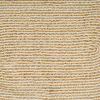 vidaXL Area Rugs Natural and White 205 x 305 cm Jute