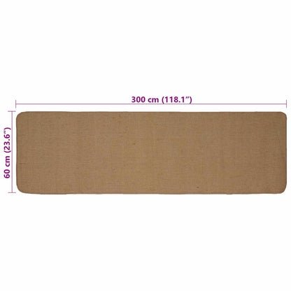 vidaXL Area Rugs Light Brown 60 x 300 cm Jute