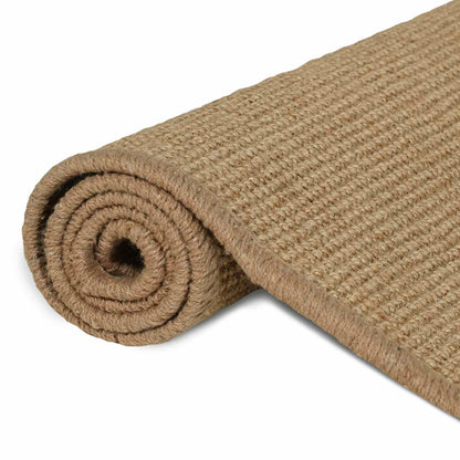 vidaXL Area Rugs Light Brown 80 x 150 cm Jute