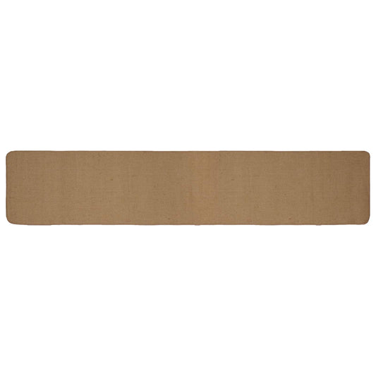 vidaXL Area Rugs Light Brown 80 x 400 cm Jute