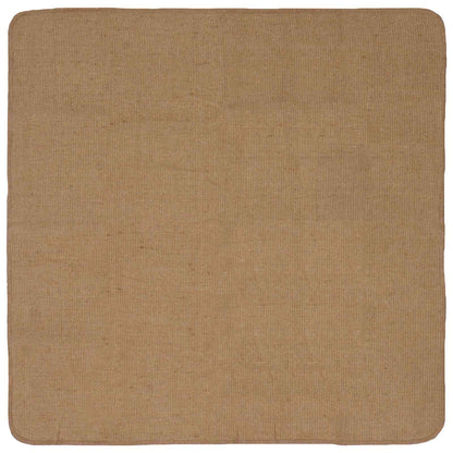 vidaXL Area Rugs Light Brown 120 x 120 cm Jute