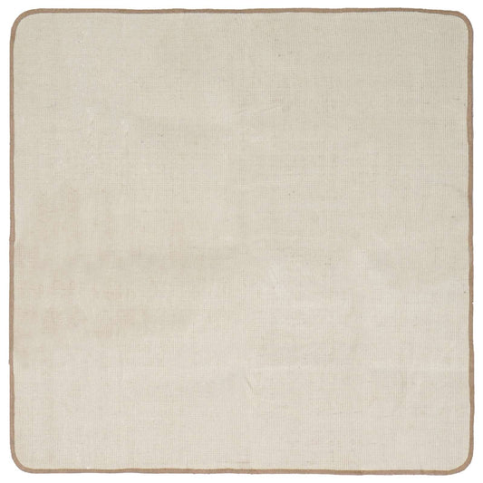 vidaXL Area Rugs Light Brown 120 x 120 cm Jute