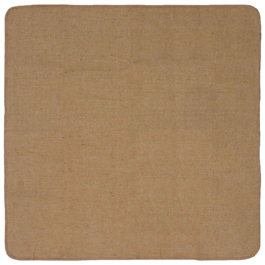 vidaXL Area Rugs Light Brown 160 x 160 cm Jute