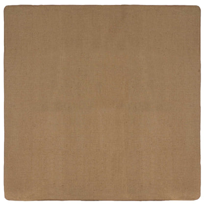 vidaXL Area Rugs Light Brown 240 x 240 cm Jute