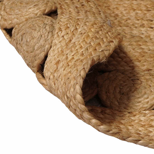 vidaXL Rug Brown 100 x 152 cm Jute