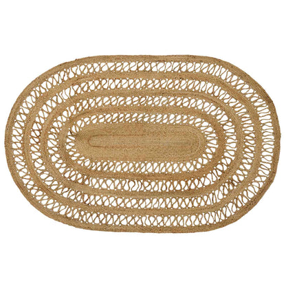 vidaXL Area Rugs Natural 122 x 183 cm Jute