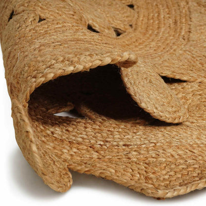 vidaXL Area Rugs Natural Ø 210 cm Jute