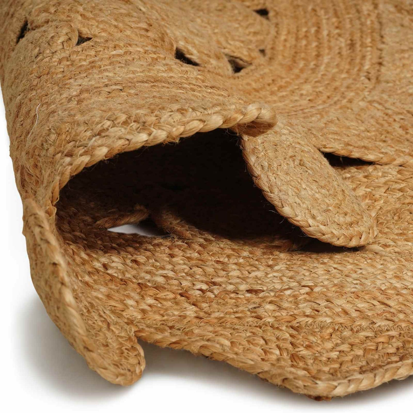 vidaXL Area Rugs Natural Ø 240 cm Jute