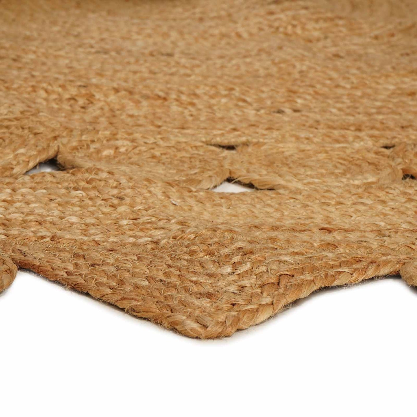 vidaXL Area Rugs Natural Ø 240 cm Jute