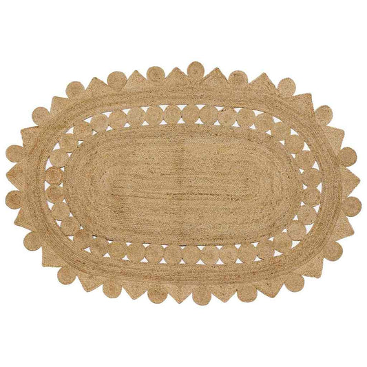 vidaXL Area Rugs Natural 205 x 305 cm Jute