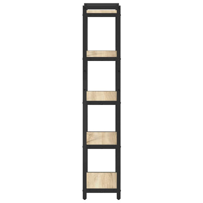 vidaXL Bookshelf 40 x 30 x 155 cm Engineered Wood Sonoma Oak