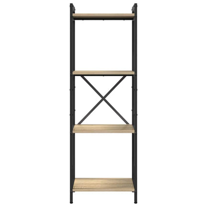 vidaXL Bookshelf 40 x 30 x 119 cm Engineered Wood Sonoma Oak