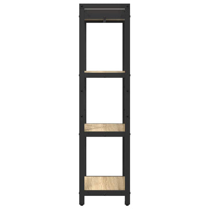 vidaXL Bookshelf 40 x 30 x 119 cm Engineered Wood Sonoma Oak