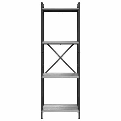 vidaXL Bookshelf 40 x 30 x 119 cm Engineered Wood Grey sonoma