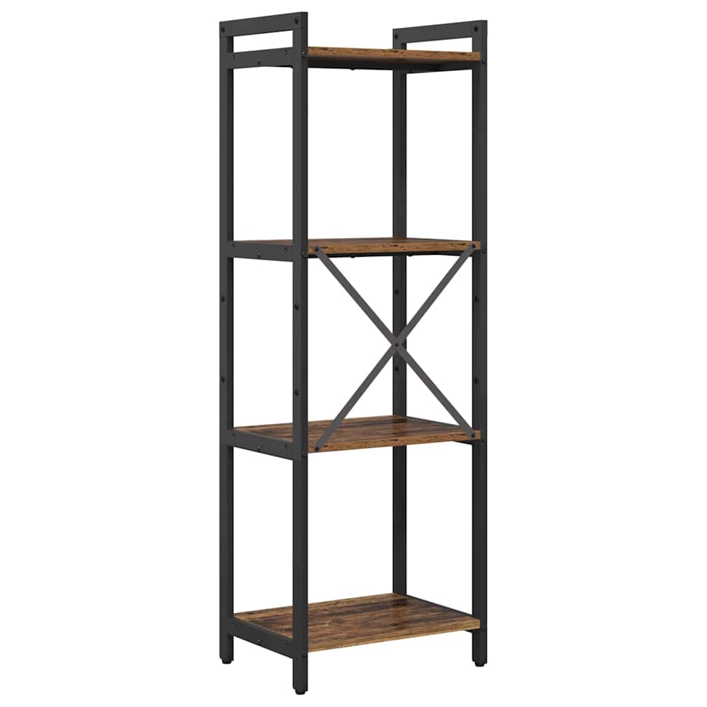 vidaXL Bookshelf Old wood 40 x 30 x 119 cm Engineered Wood