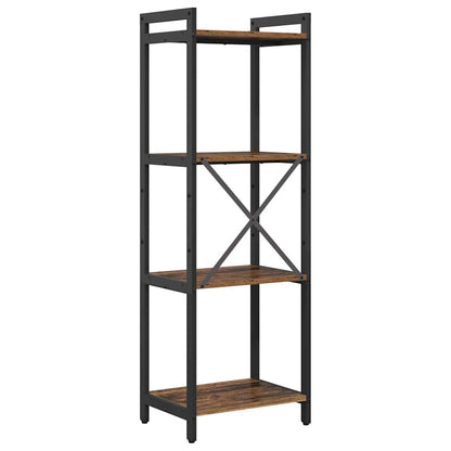 vidaXL Bookshelf Old wood 40 x 30 x 119 cm Engineered Wood