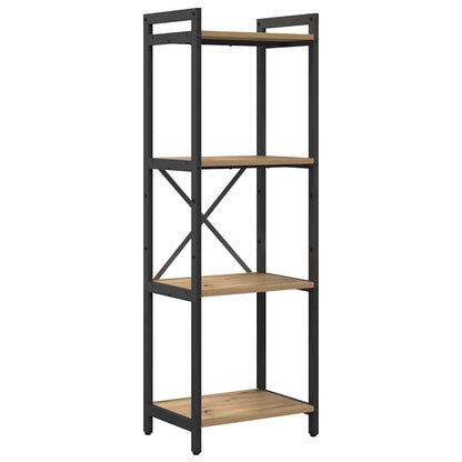 vidaXL Bookshelf 40 x 30 x 119 cm Engineered Wood Artisan Oak
