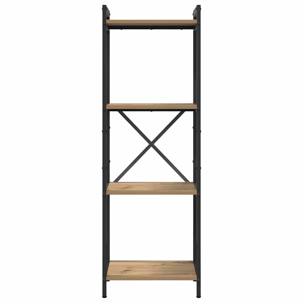 vidaXL Bookshelf 40 x 30 x 119 cm Engineered Wood Artisan Oak