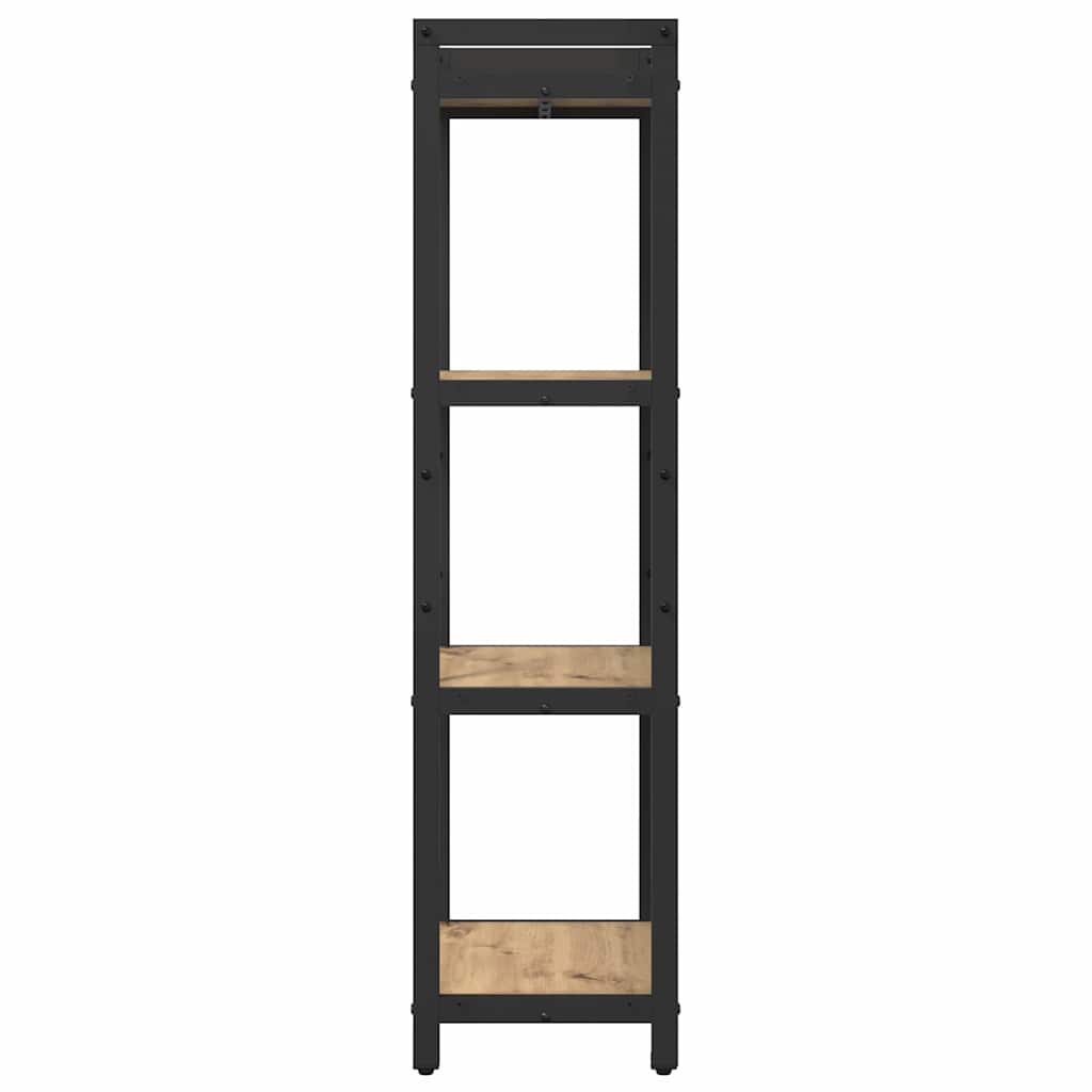 vidaXL Bookshelf 40 x 30 x 119 cm Engineered Wood Artisan Oak