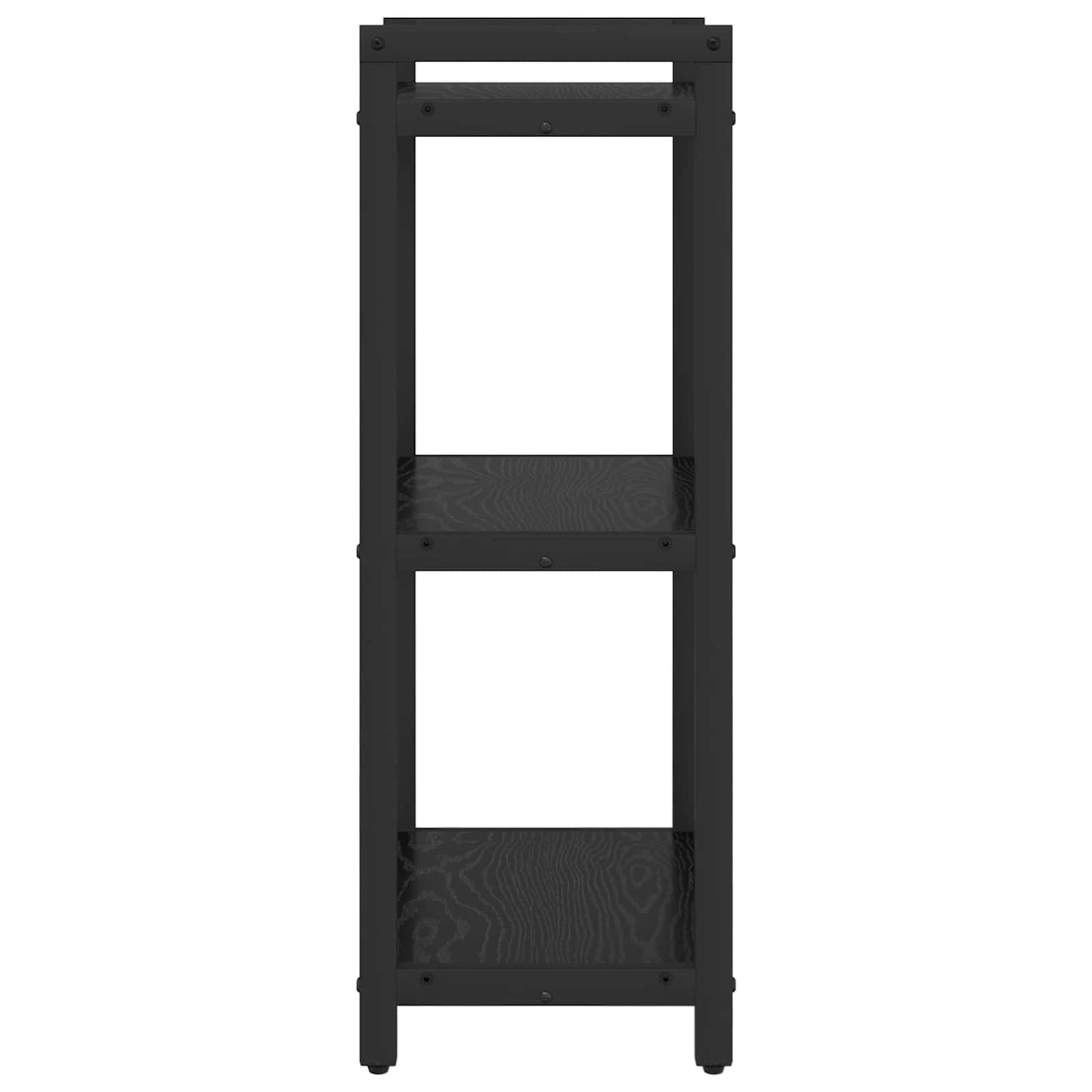 vidaXL Bookshelf Black Oak 40 x 30 x 85 cm Engineered Wood