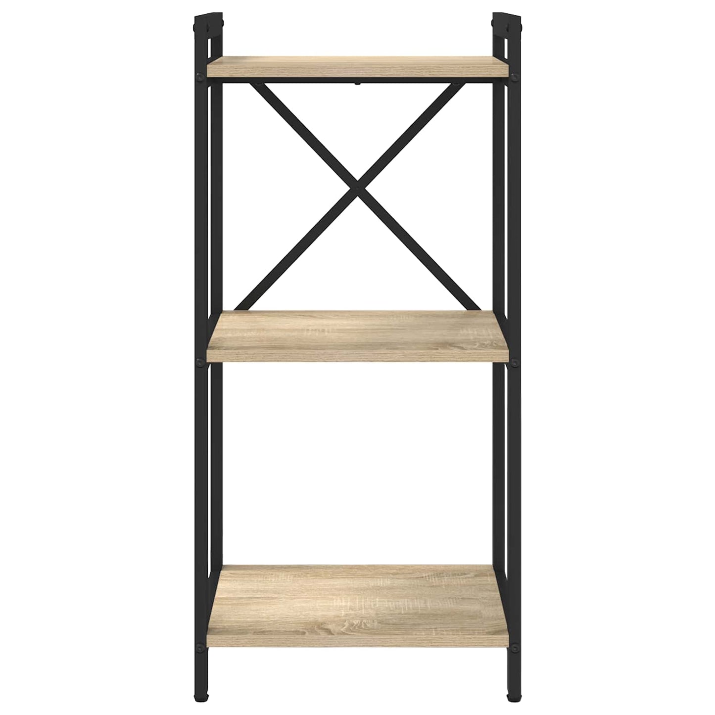 vidaXL Bookshelf Sonoma Oak 40 x 30 x 85 cm Engineered Wood