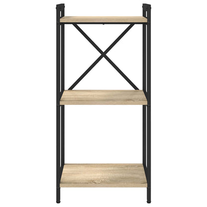 vidaXL Bookshelf Sonoma Oak 40 x 30 x 85 cm Engineered Wood