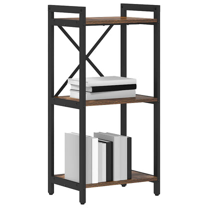 vidaXL Bookshelf Smoked Oak 40 x 30 x 85 cm Engineered Wood
