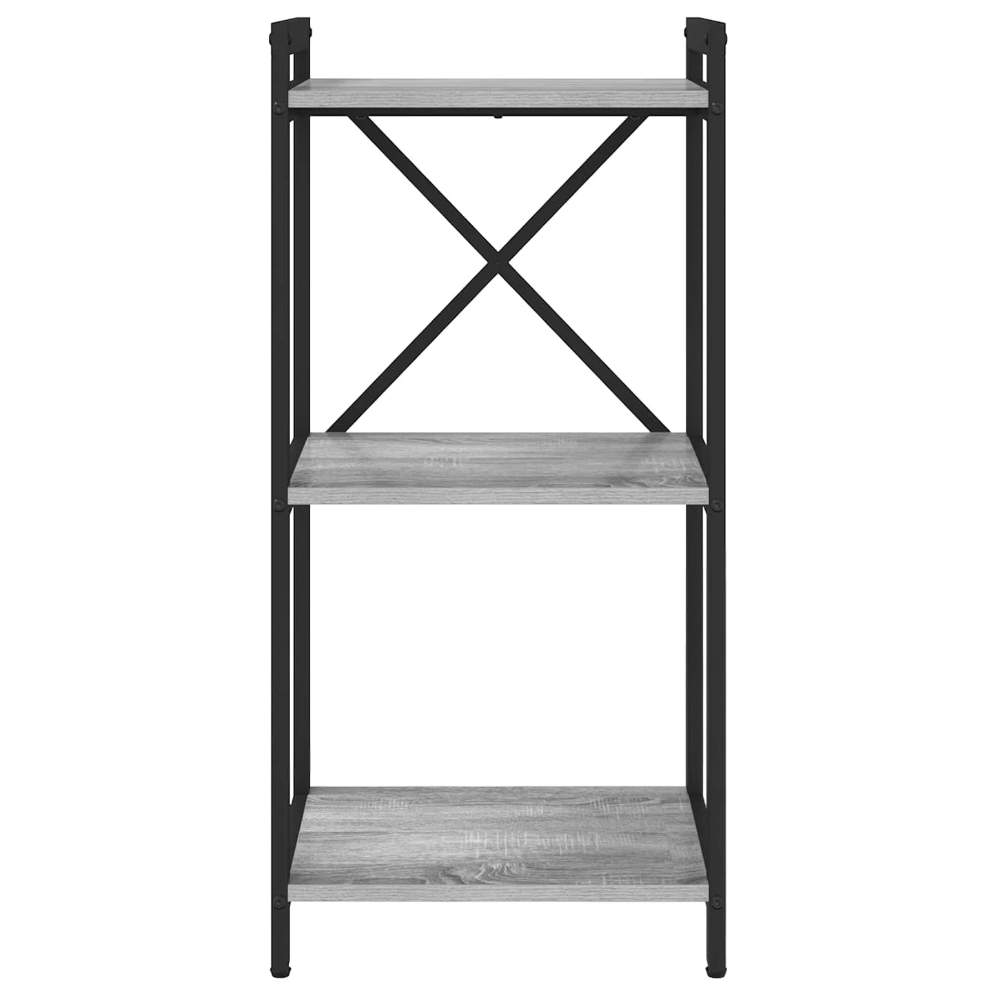 vidaXL Bookshelf Grey sonoma 40 x 30 x 85 cm Engineered Wood