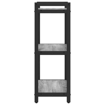 vidaXL Bookshelf Grey sonoma 40 x 30 x 85 cm Engineered Wood