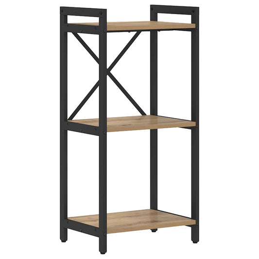 vidaXL Bookshelf 40 x 30 x 85 cm Engineered Wood Artisan Oak